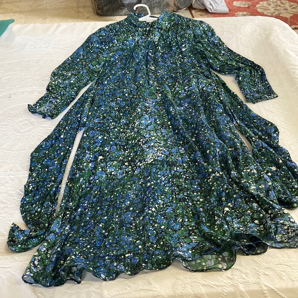 Green dress